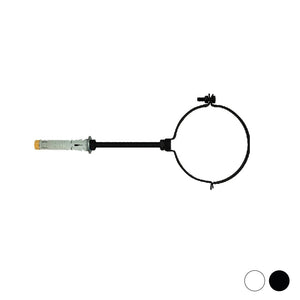 COLLARE CON SNODO PER TUBI FUMO SMOKE- D. 100 Bianco- FRIUL- pezzi 1