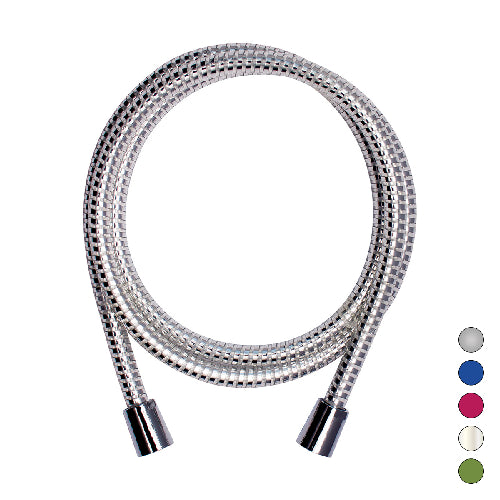 FLESSIBILE DOCCIA ANTITORSIONE IN PVC- Verde mela - cm 150- DH- pezzi 1