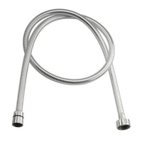 FLESSIBILE DOCCIA CON PIATTELLA CROMATA CM 120- Cromo- RERU- pezzi 1