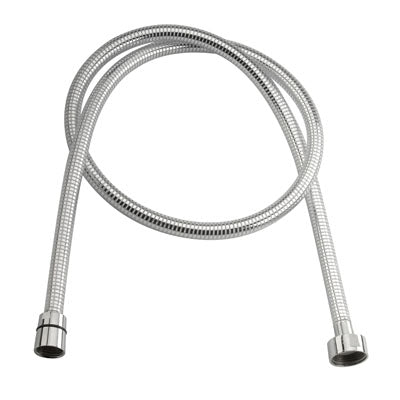 FLESSIBILE DOCCIA CON PIATTELLA CROMATA CM 120- Cromo- RERU- pezzi 1