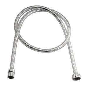 FLESSIBILE DOCCIA CON PIATTELLA CROMATA CM 120- Cromo- RERU- pezzi 1