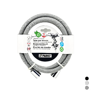 FLESSIBILE DOCCIA CHROMALUX ZERO- Silver Steel cm 150- PARIG- pezzi 1