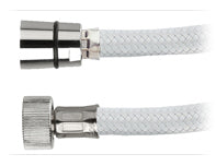 FLESSIBILE PER  DOCCIA IN  NYLON BIANCO- cm 200- RERU- pezzi 1