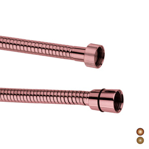 FLESSIBILE DOCCIA IN OTTONE - ATTACCO 1/2F X 1/2F- Rame   -  cm 150- DAMAS- pezzi 1