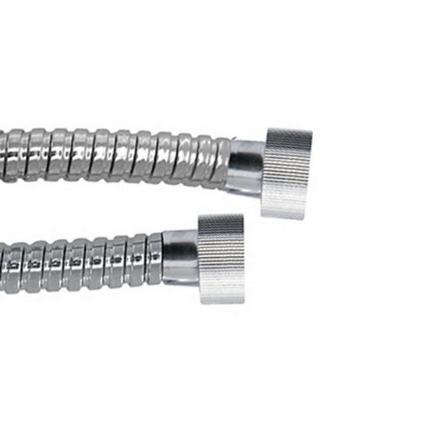 FLESSIBILE DOCCIA IN ACCIAIO ATTACCO 1/2FX1/2 ZIGRINATO- cm 40- DAMAS- pezzi 1