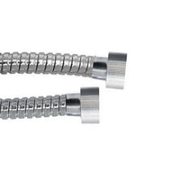 FLESSIBILE DOCCIA IN ACCIAIO ATTACCO 1/2FX1/2 ZIGRINATO- cm 60- DAMAS- pezzi 1