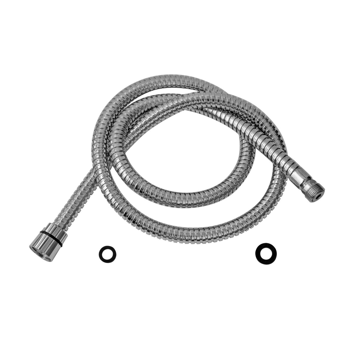 FLESSIBILE DOCCIA DOPPIA AGGRAFFATURA 1/2 F X 3/8 M- cm 150- DH- pezzi 1