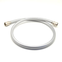 FLESSIBILE DOCCIA ARGENTO METALLIZZATO FC 1/2 X FC 1/2- cm 60- DH- pezzi 1