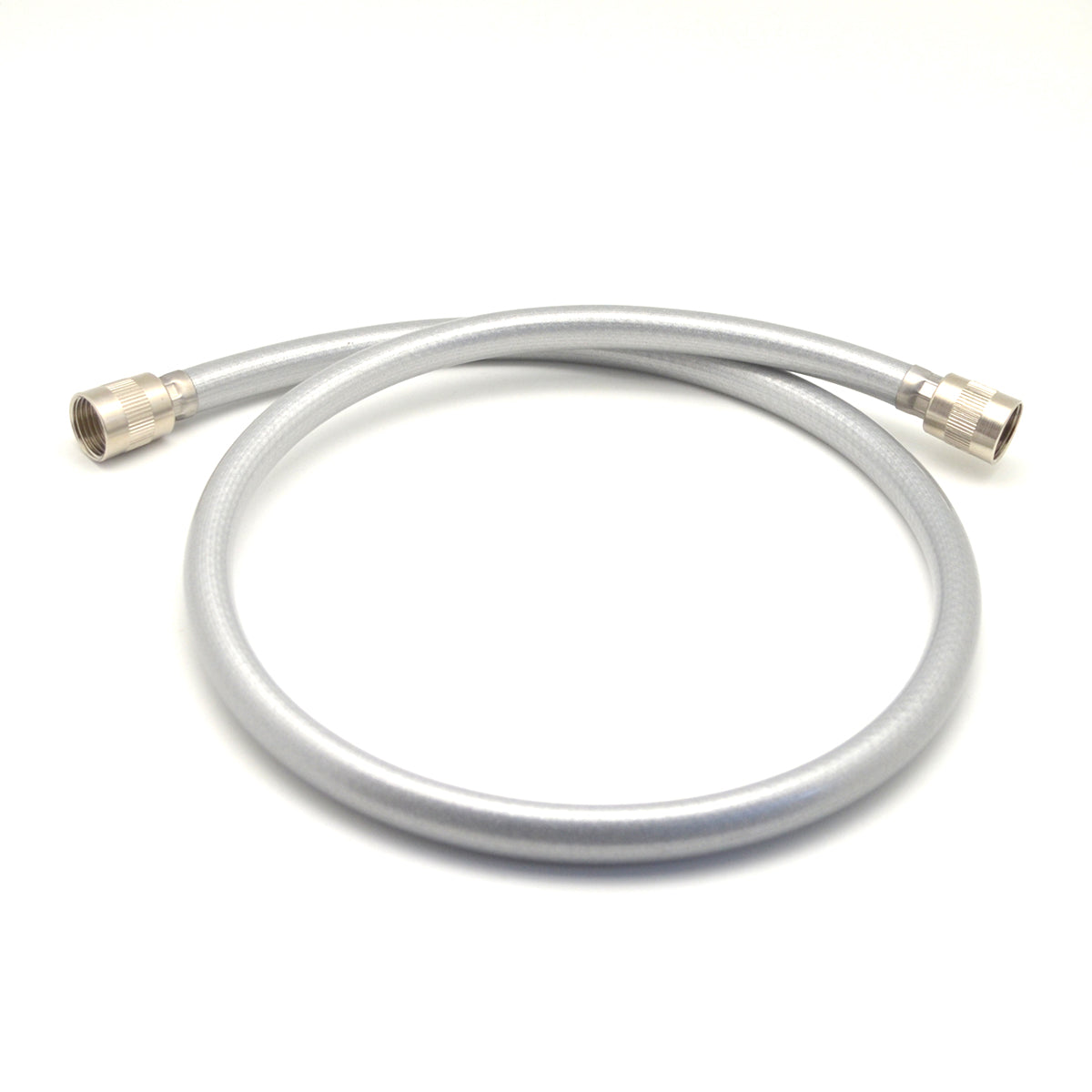 FLESSIBILE DOCCIA ARGENTO METALLIZZATO FC 1/2 X FC 1/2- cm 60- DH- pezzi 1