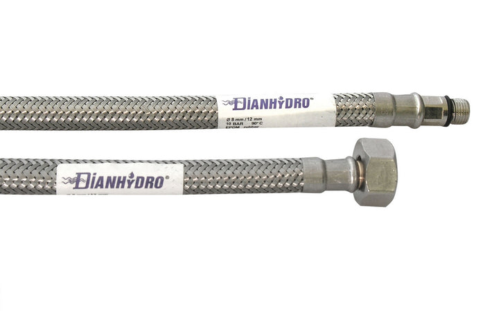 FLESSIBILE PER RUBINETTERIE MONOCOMANDO- 3/8 cm. 40  Diam.10- DH- pezzi 10