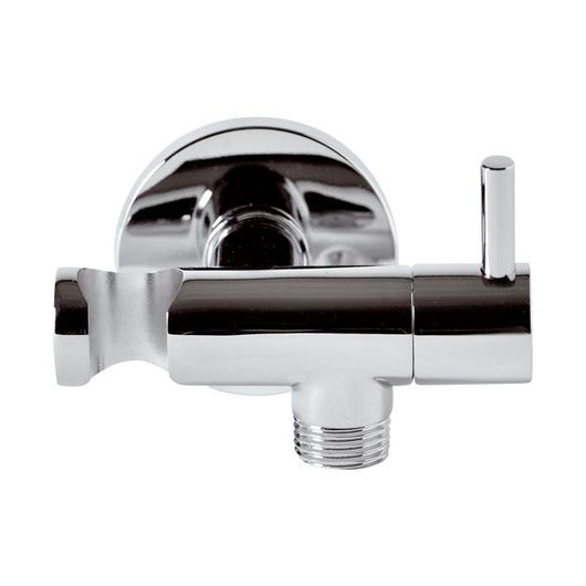 RUBINETTO D'ARRESTO MINIMAL CON SUPPORTO  DOCCIA- Cromo- RERU- pezzi 1