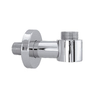 PRESA ACQUA INCASSO TONDA IN OTTONE CROMATO- Cromo- DAMAS- pezzi 1