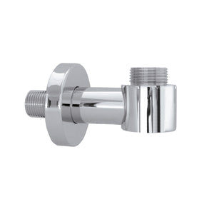 PRESA ACQUA INCASSO TONDA IN OTTONE CROMATO- Cromo- DAMAS- pezzi 1