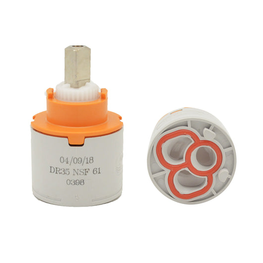 DEVIATORE ROTATIVO A DUE VIE MOD. DR 35 D.35- Diam. 35 mm- FAIDF- pezzi 1