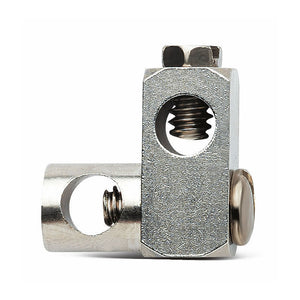 SNODINO DOPPIO OTTONE CROMO- Cromo- DH- pezzi 1