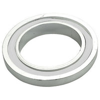 BASETTA IN OTTONE CROMATA PER MONOCOMANDI- Cromo- RERU- pezzi 1