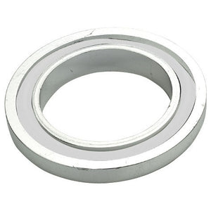 BASETTA IN OTTONE CROMATA PER MONOCOMANDI- Cromo- RERU- pezzi 1