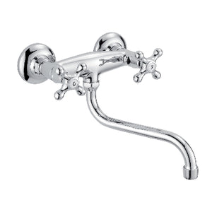 GRUPPO LAVELLO A MURO SERIE MAREA- Cromo- PB- pezzi 1