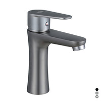 MISCELATORE MONOCOMANDO LAVABO SERIE LIZZY- Nero opaco- DH- pezzi 1