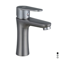 MISCELATORE MONOCOMANDO LAVABO SERIE LIZZY- Nero opaco- DH- pezzi 1