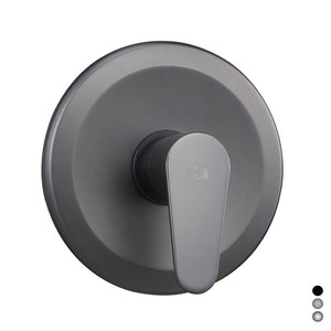 MISCELATORE MONOCOMANDO INCASSO DOCCIA SERIE LIZZY- Nichel Nero Spazzolato- DH- pezzi 1