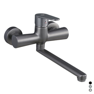 MISCELATORE MONOCOMANDO LAVELLO A MURO SERIE LIZZY- Cromo- DH- pezzi 1