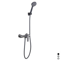 MISCELATORE MONOCOMANDO ESTERNO DOCCIA SERIE LIZZY- Nero opaco- DH- pezzi 1