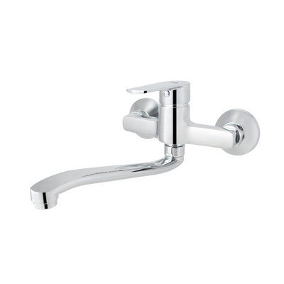 MISCELATORE MONOCOMANDO LAVELLO A MURO MARGOT- Cromo- DH- pezzi 1