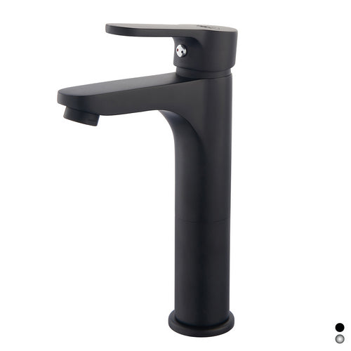 MISCELATORE MONOCOMANDO LAVABO ALTO SERIE PACO- Cromo- DH- pezzi 1