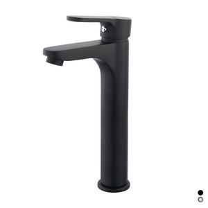 MISCELATORE MONOCOMANDO LAVABO ALTO CM 23,5 SERIE PACO- Cromo- DH- pezzi 1