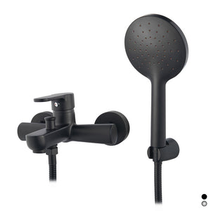 MISCELATORE MONOCOMANDO VASCA SERIE PACO- Nero opaco- DH- pezzi 1