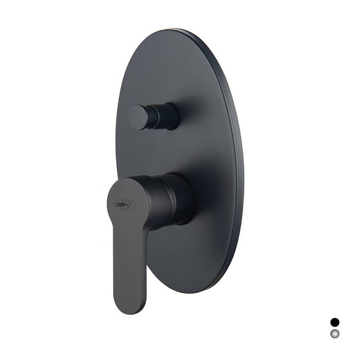 MISCELATORE MONOCOMANDO INCASSO DOCCIA CON DEVIATORE SERIE PACO- Cromo- DH- pezzi 1