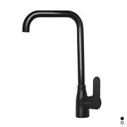 MISCELATORE MONOCOMANDO LAVELLO CANNA QUADRA SERIE PACO- Nero opaco- DH- pezzi 1