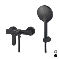 MISCELATORE MONOCOMANDO ESTERNO DOCCIA SERIE PACO- Cromo- DH- pezzi 1