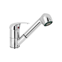 MONOCOMANDO LAV. MONOF. CON DOCCETTA ESTRAIBILE SERIE DIA-MON- Cromo- DH- pezzi 1