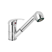 MONOCOMANDO LAV. MONOF. CON DOCCETTA ESTRAIBILE SERIE DIA-MON- Cromo- DH- pezzi 1