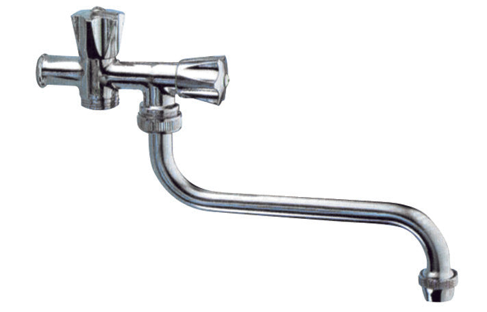 RUBINETTO A SNODO CON ATTACCO LAVATRICE- 1/2- DH- pezzi 1