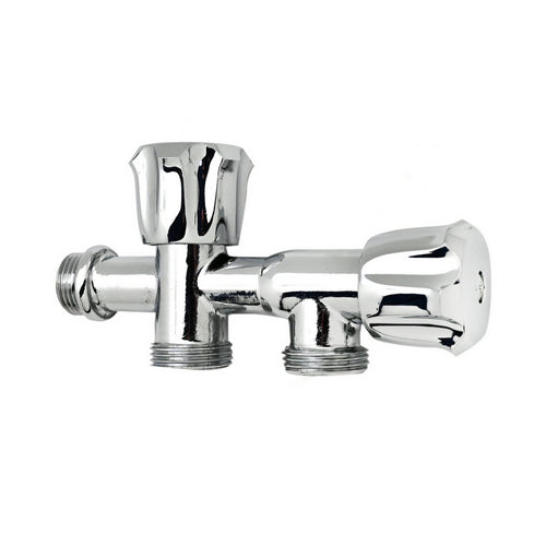 RUBINETTO CON ATTACCO LAVATRICE E LAVASTOVIGLIE- 1/2 x 3/4 x 3/4- DH- pezzi 1