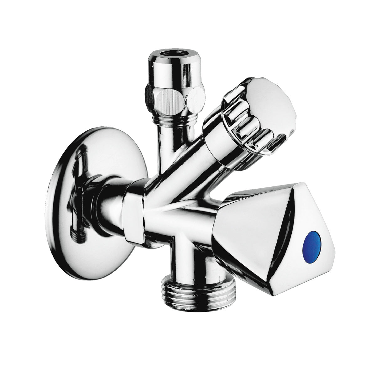 RUBINETTO COMBINATO SOTTOLAVABO-LAVATRICE DOPPIO USO- 1/2 x 3/4- DH- pezzi 1