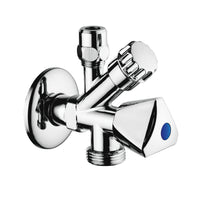 RUBINETTO COMBINATO SOTTOLAVABO-LAVATRICE DOPPIO USO- 1/2 x 3/4- DH- pezzi 1