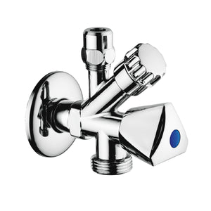 RUBINETTO COMBINATO SOTTOLAVABO-LAVATRICE DOPPIO USO- 1/2 x 3/4- DH- pezzi 1