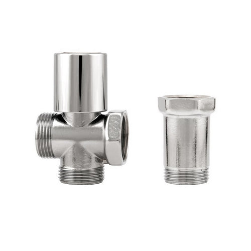 RUBINETTO PER LAVATRICE CON COPPIA RETROGRUPPO- 3/4- ITAP- pezzi 1