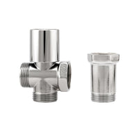 RUBINETTO PER LAVATRICE CON COPPIA RETROGRUPPO- 3/4- ITAP- pezzi 1