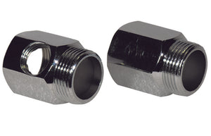 COPPIE DISTANZIALI PER GRUPPI IN OTTONE CROMATO- 3/4- senza- pezzi 1