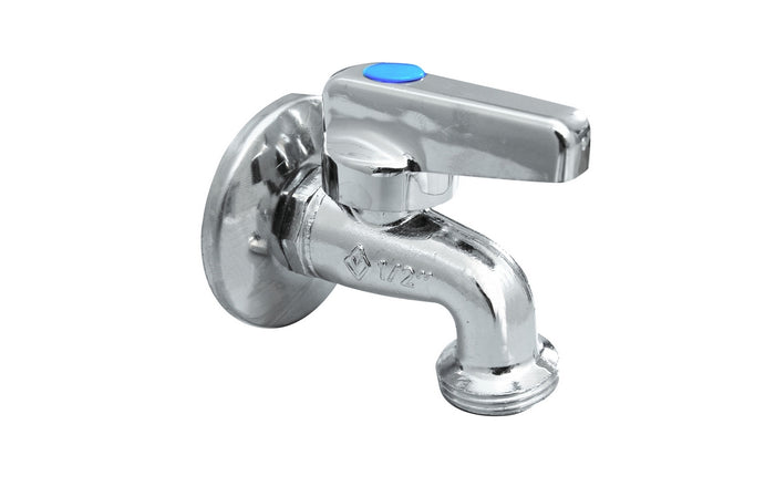 RUBINETTO LAVATRICE CROMATO A SFERA CON ROSONE- 1/2 x 3/4 PN 10- BUGAT- pezzi 1