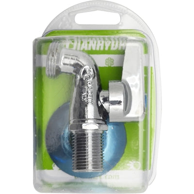 RUBINETTO LAVATRICE CROMATO A SFERA CON ROSONE BLISTER- 1/2 x 3/4 PN 10- FAIDF- pezzi 1