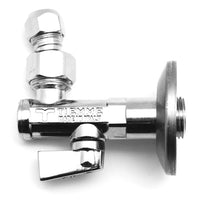 RUBINETTO SOTTOLAVABO CON FILTRO A SNODO E ROSONE TIEMME- 1/2x 10- TIEMM- pezzi 1