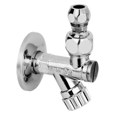 RUBINETTO SOTTOLAVABO A VITONE CON FILTRO A SNODO BUGATTI- 1/2- BUGAT- pezzi 1