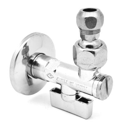 RUBINETTO SOTTOLAVABO A SFERA CON FILTRO A SNODO- 1/2x10 DN 8/PN 10- BUGAT- pezzi 1