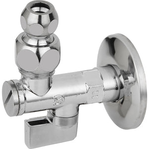 RUBINETTO SOTTOLAVABO COMPACT A SFERA CON FILTRO A SNODO- 1/2x10 DN 8/PN 10- BUGAT- pezzi 1